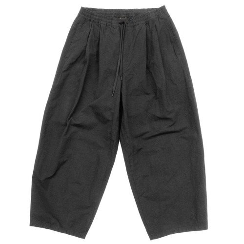 Roundabout [roundabout] Bespoke Hemp Big Balloon Easy Pants BK