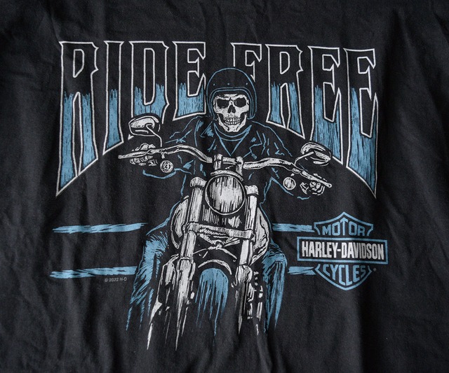 HARLEY DAVIDSON T-SHIRTS RIDE FREE 2XL