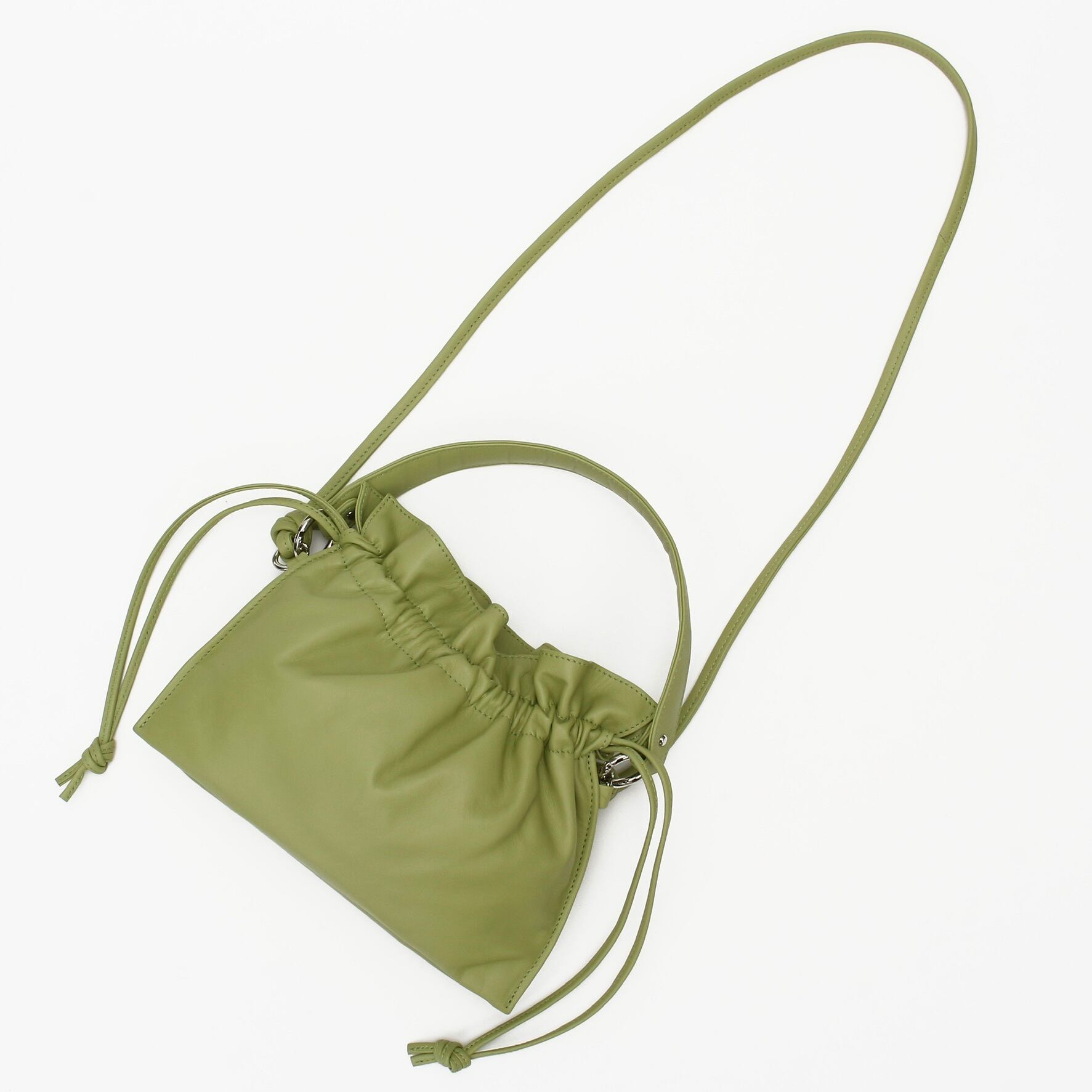 専用ayako Drawstring Bag/SEAGREEN