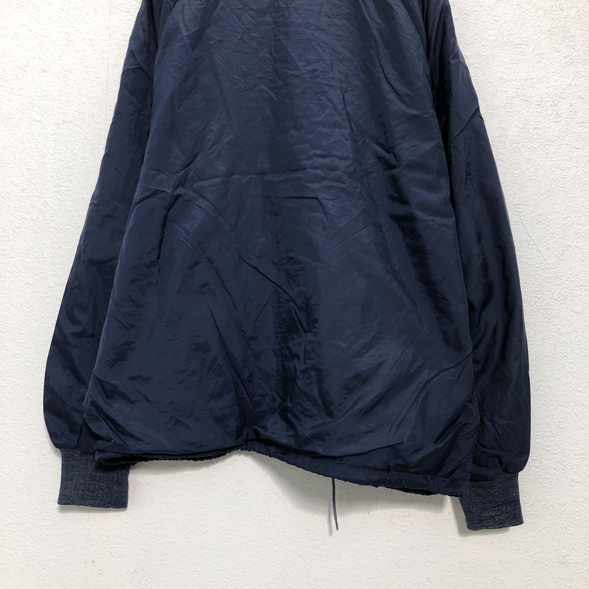ANTIGUA ナイロン コーチ ジャケット M ネイビー ホワイト ブルー