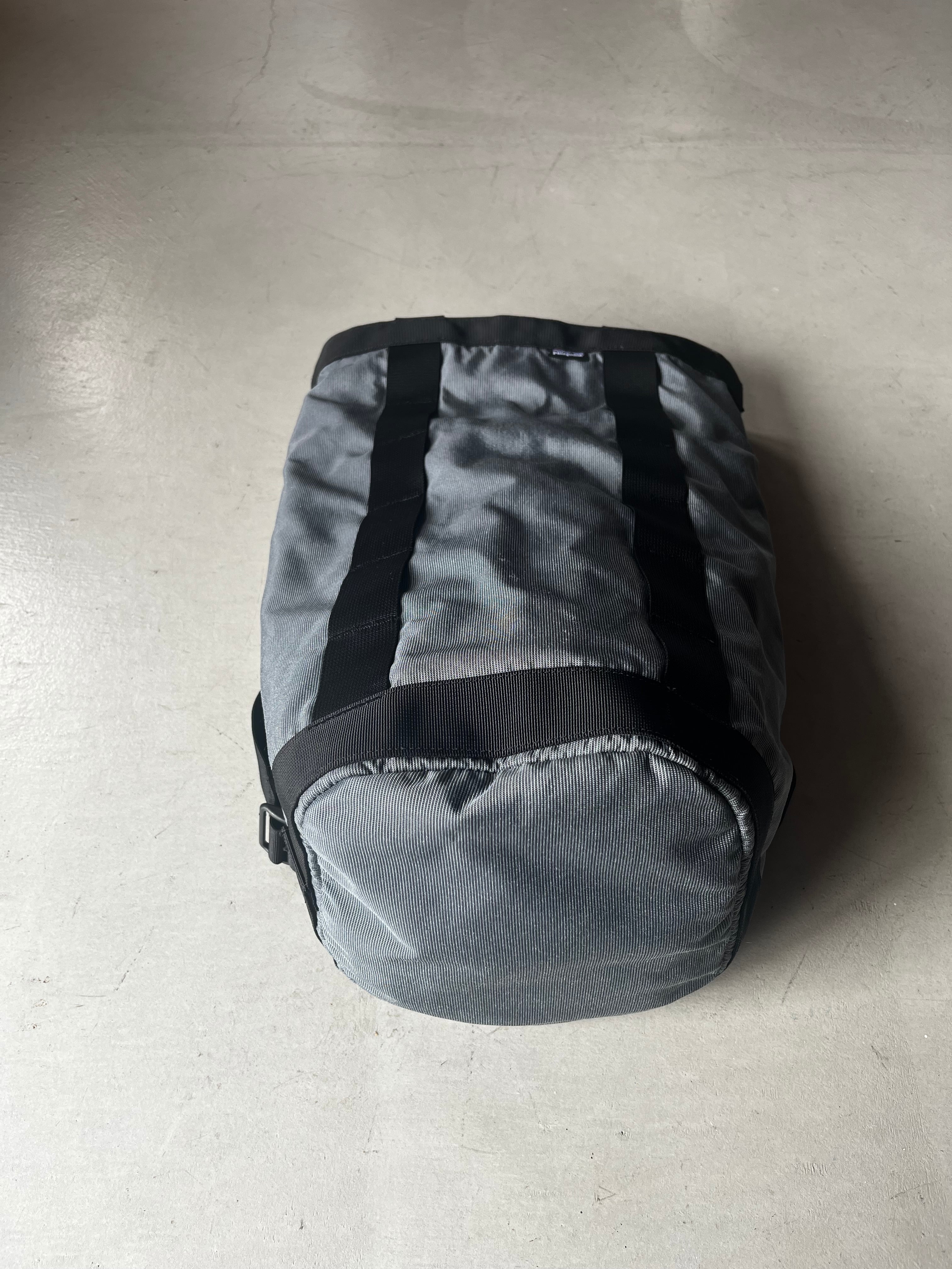 グレー×ブラック：00s patagonia パタゴニア TOOL SACK ツールサック