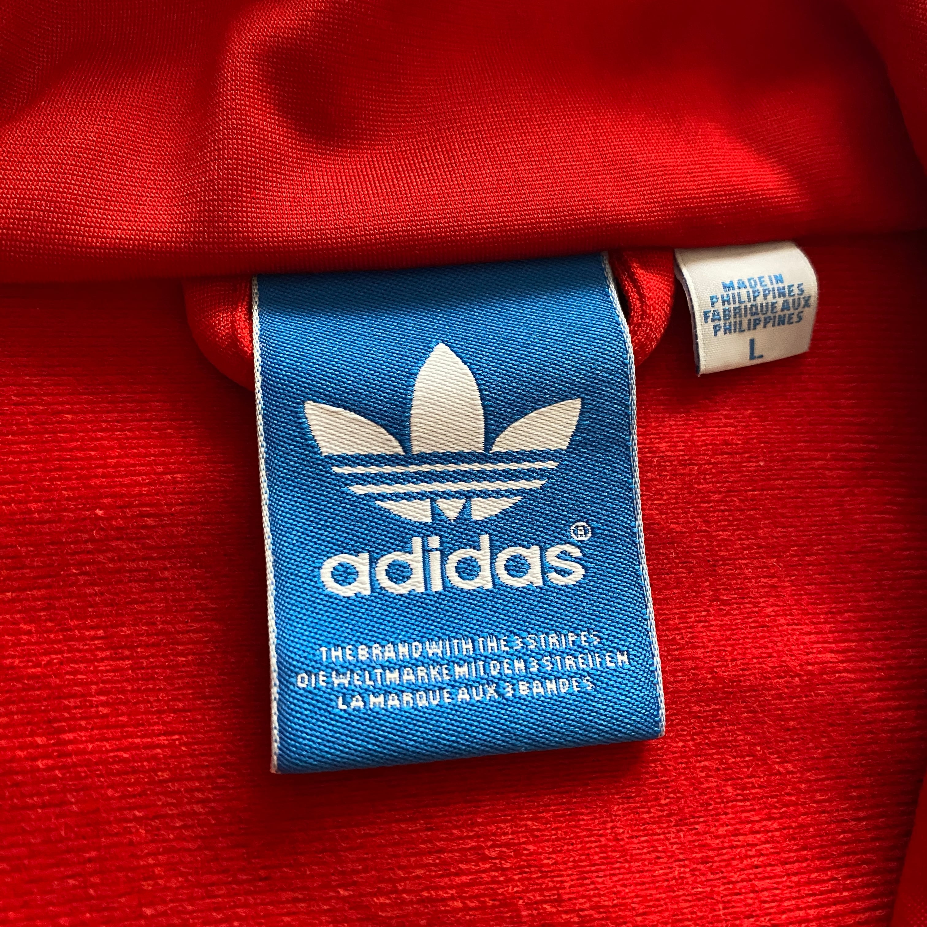 《大人気》adidas ファイヤーバード　トレフォイル刺繍　アディダス　オレンジ