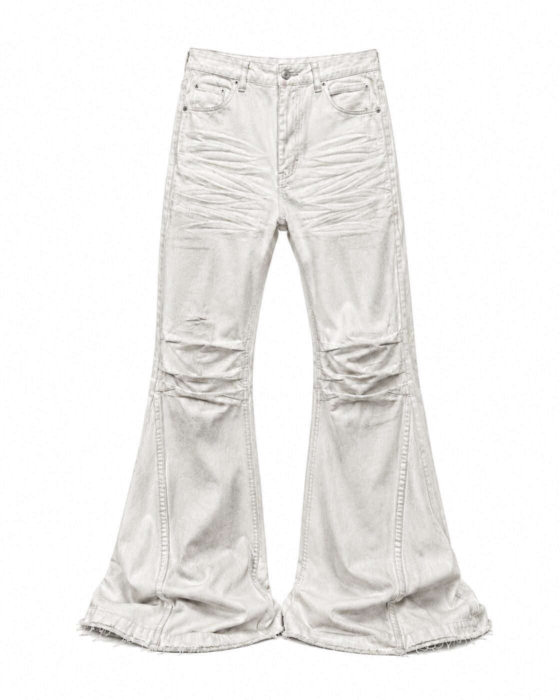 White flare denim | PAY ID