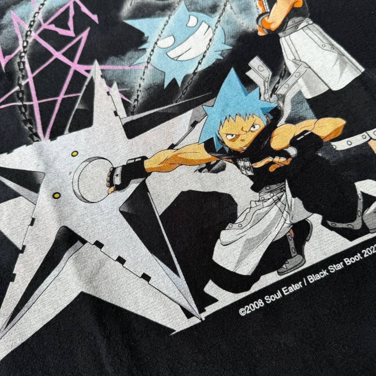 ソウルイーター”ブラック☆スター Print short sleeve t-shirt | S.CLOTHES