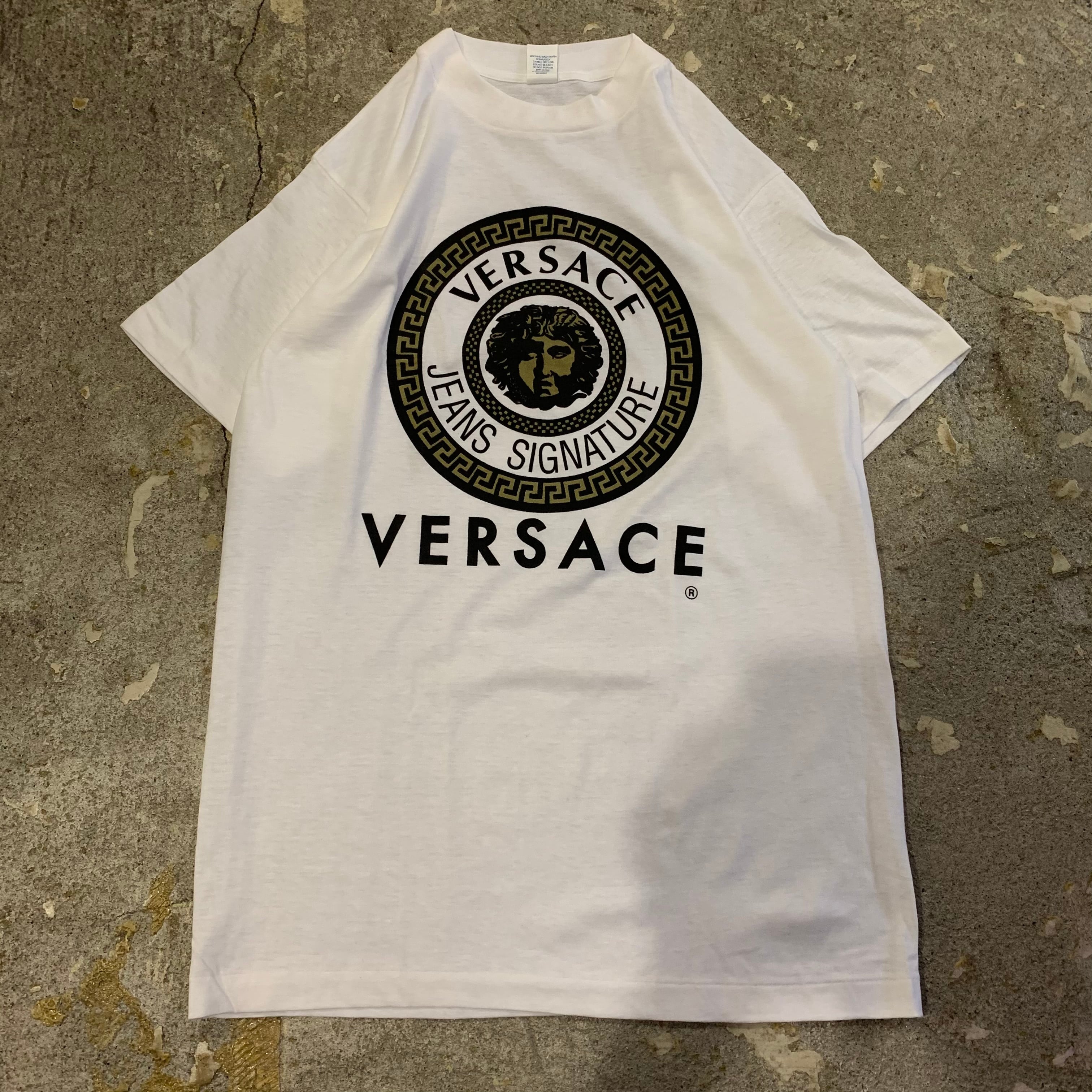 dead stock!!90s bootleg Versace T-shirt