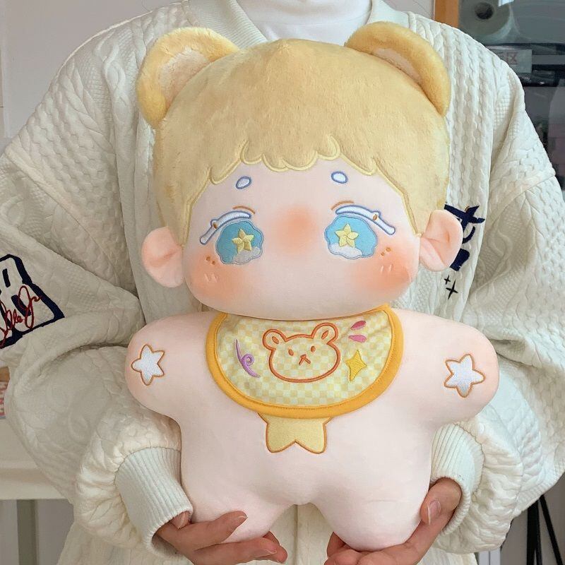 10CM 着せ替えぬいぐるみ 無属性 スターシ男の子 可愛い黄色い髪 10CM 着せ替えぬいぐるみ 無属性 スターシ男の子 可愛い黄色い髪