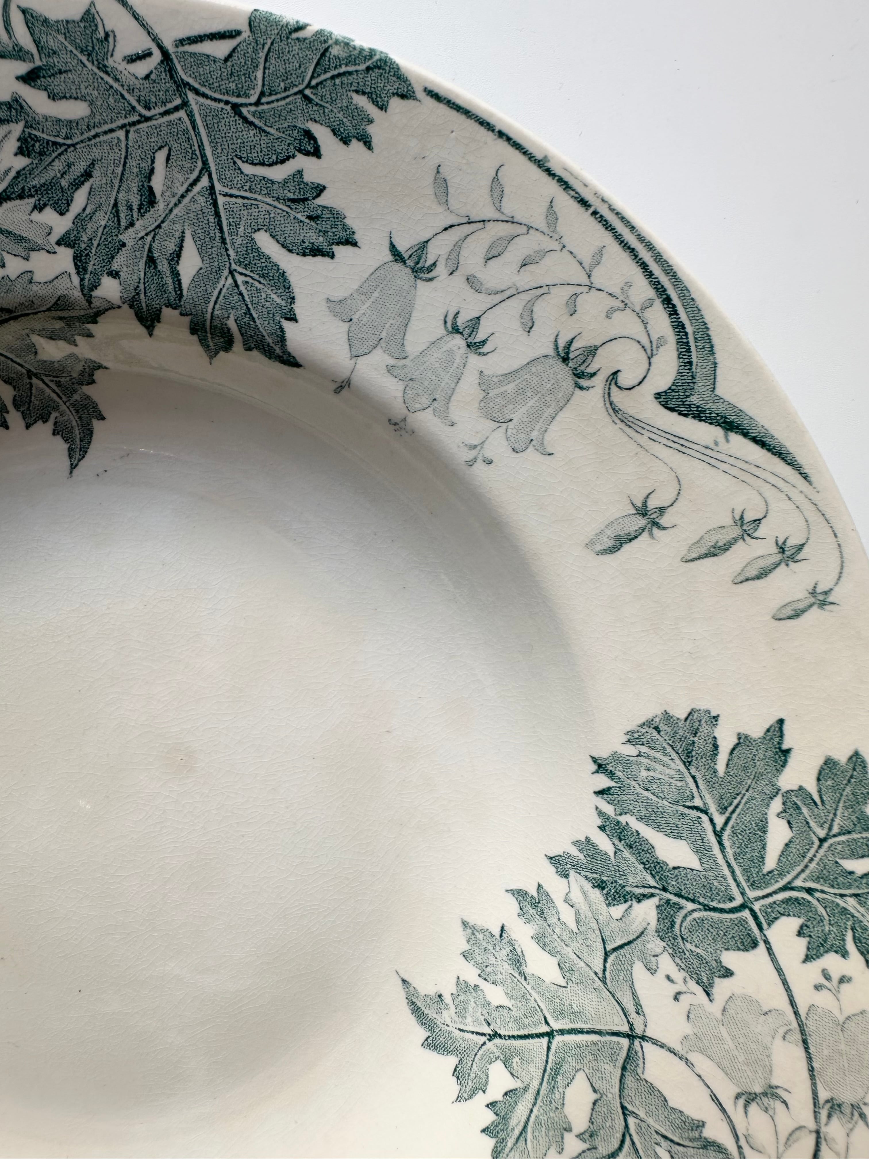 luneville murat リュネヴィル 深皿 スープ皿 フランス アンティーク