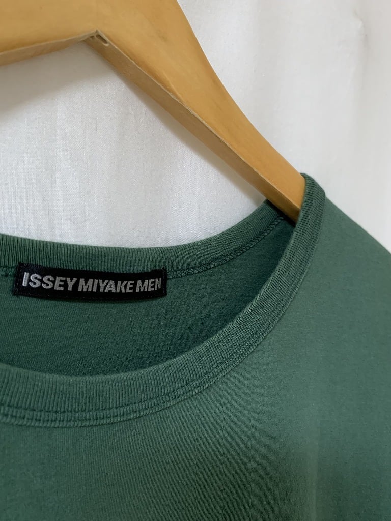 1990's Solid Color Design Half Sleeve Cut and Sew "ISSEY MIYAKE"