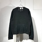90s ARMANI EXCHANGE Design Cotton Knit