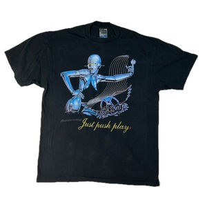 13525 空山基 プリントTシャツ ブラック Ｌ