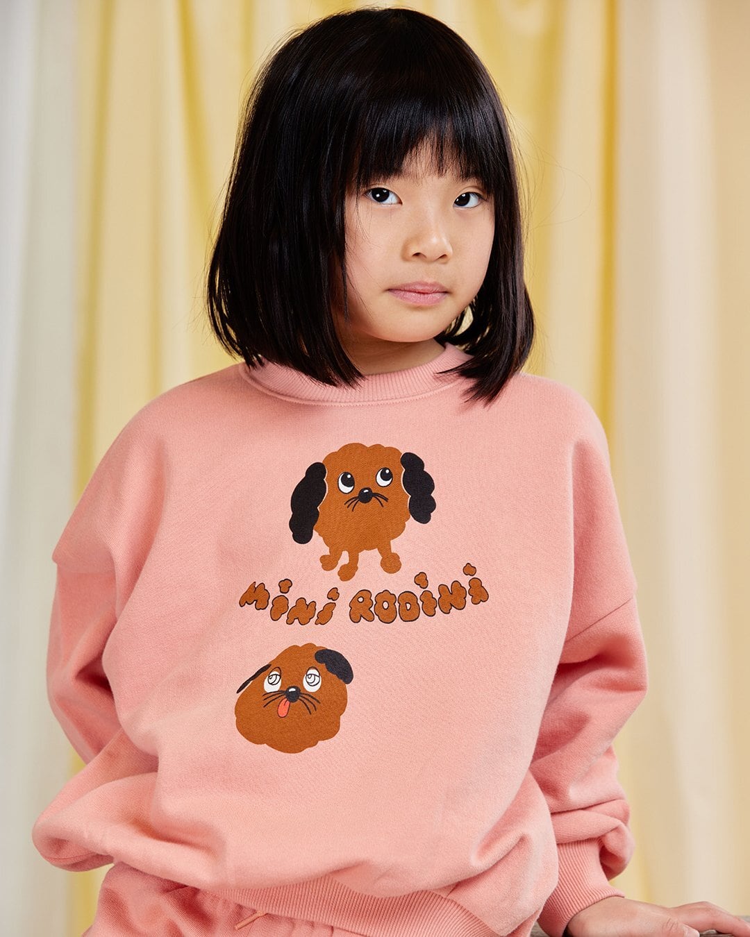 26SS pre】minirodini( ミニロディーニ )Hearts aop velour