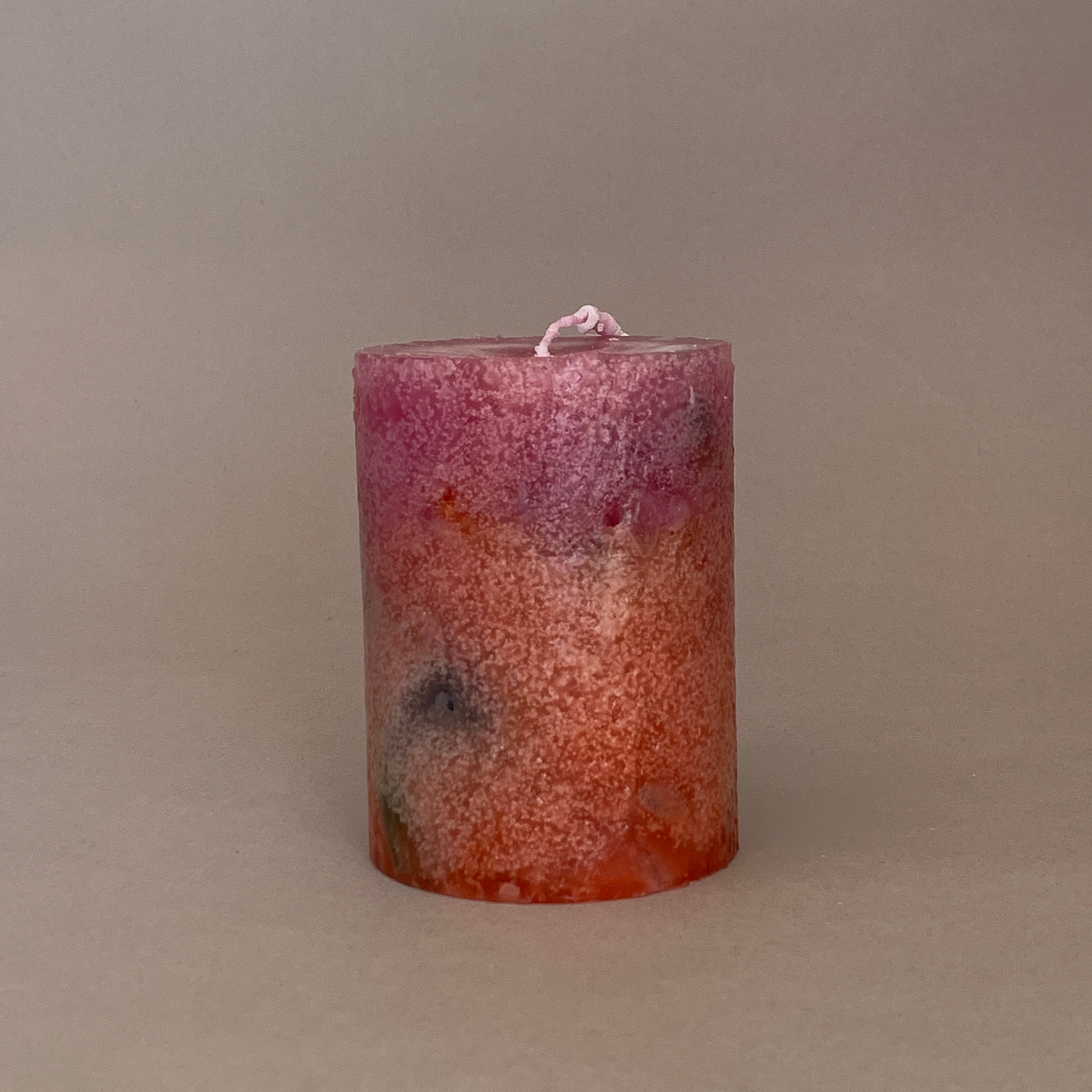 No.R314 Gradation pillar candle R / 76S-1800 | あかりろうそく