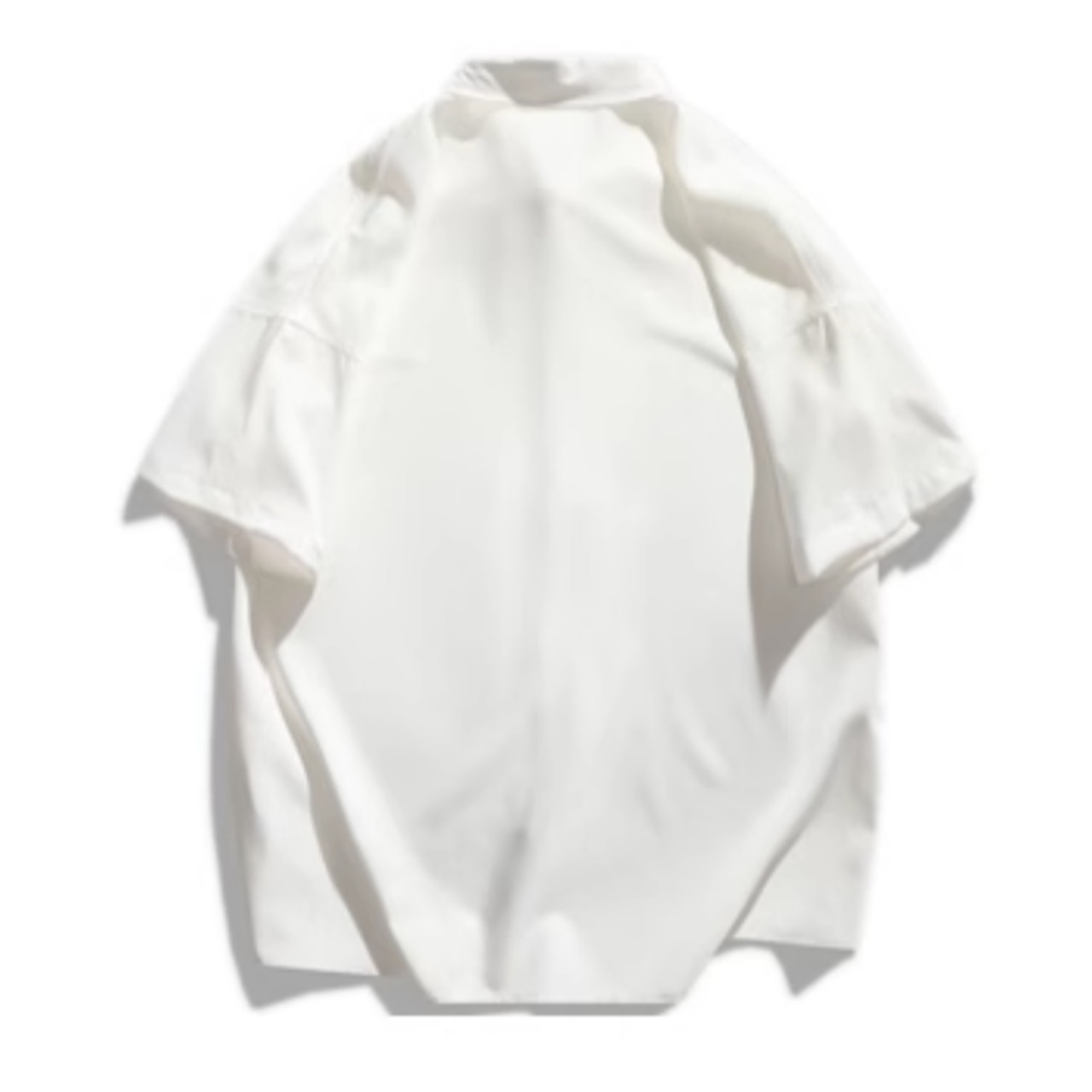 ドロップショルダールーズ半袖シャツ　0759