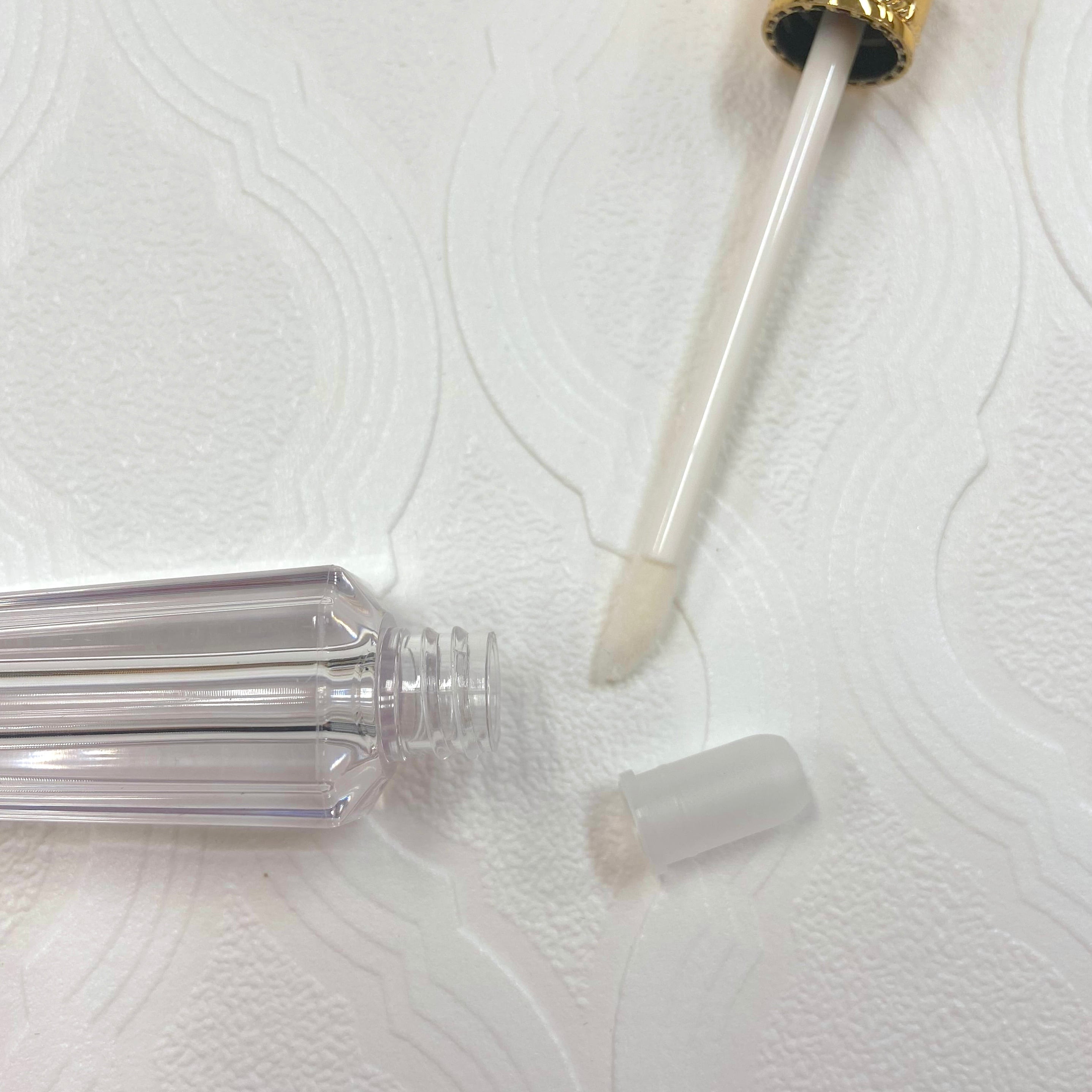ダイヤカット リップグロス 詰替容器】3ml プラスチック クリア