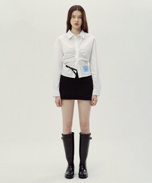 SINOON] STRAP MINI SKIRT | もごつ