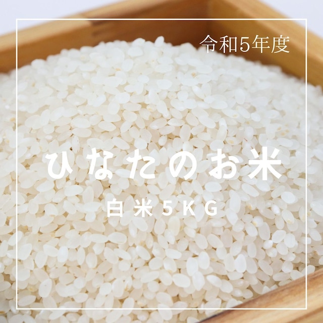 R5年産　ひなたのお米 白米 5kg