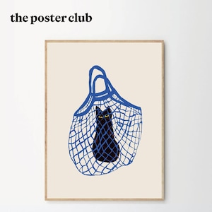 THE POSTER CLUB ポスター THE CAT'S IN THE BAG 50×70cm