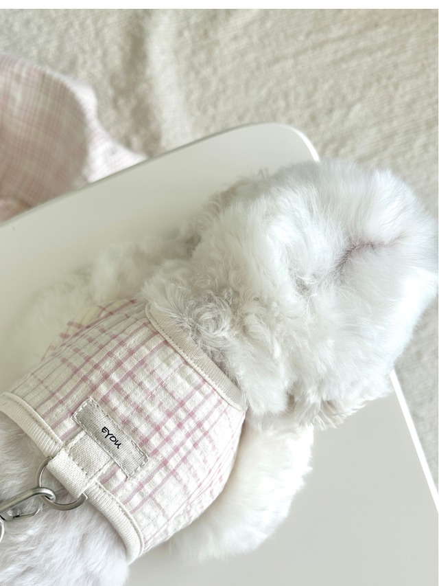 〈予約アイテム〉EYOU / ソフトデイズハーネス - ピンクチェック