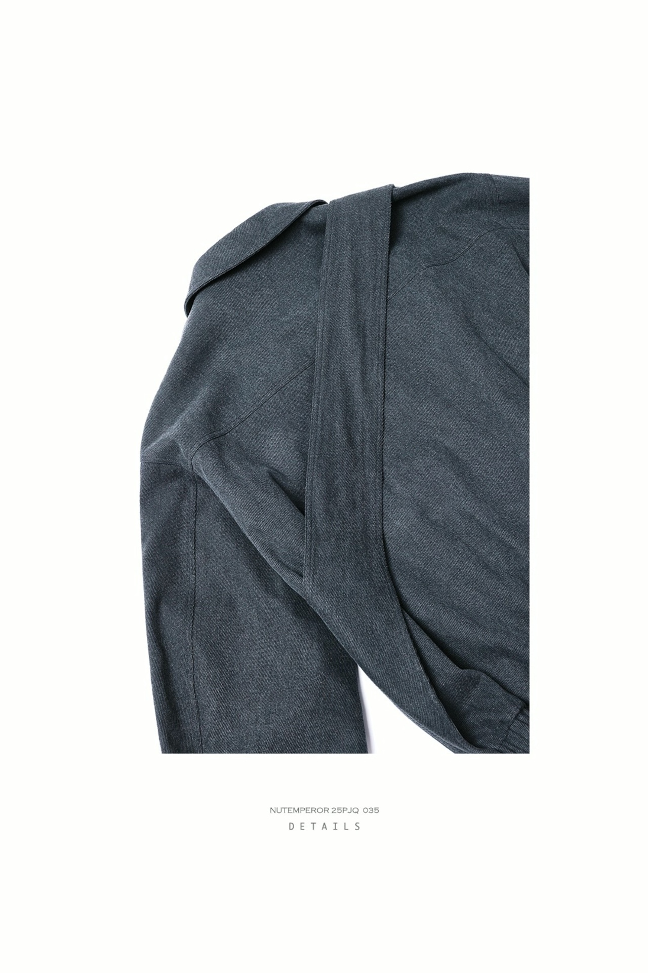 NUTEMPEROR Quip Project 035 Irregular Cut Jacket