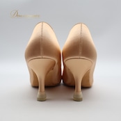 社交ダンス 衣装 スタンダード シューズ ピンク系 オレンジ系 SUPADANCE 靴 くつ ヒール レディース 無地 シンプル 光沢 上品 イングランド製 ダンス衣装 練習 レッスン イベント ステージ かわいい 明るい 華やか パーティー