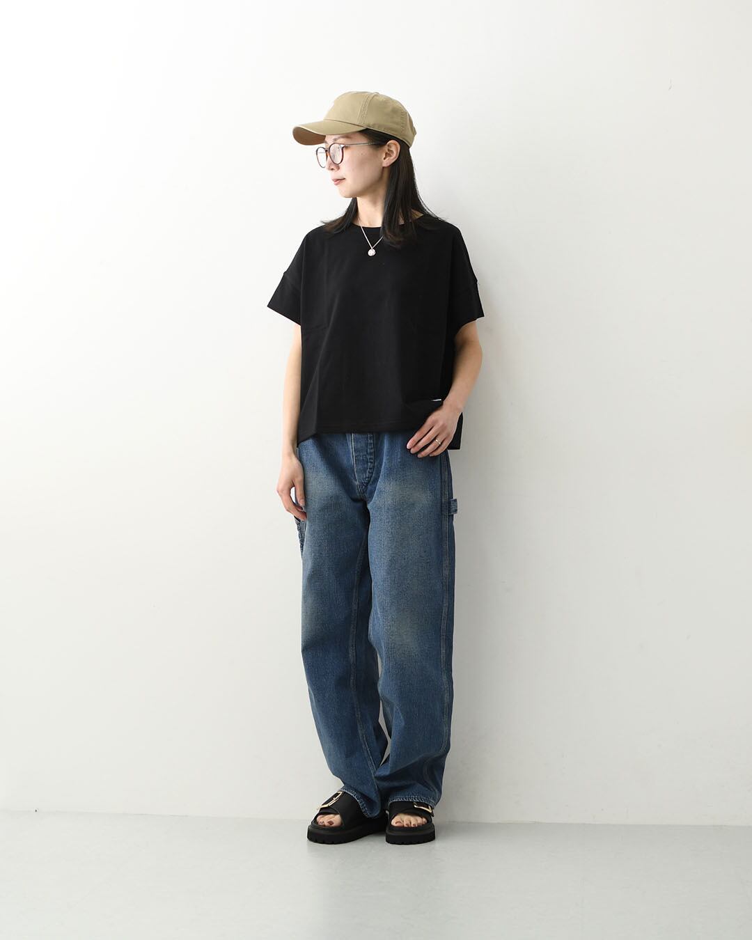 ORCIVAL [オーチバル・オーシバル] W BOAT NECK S/S P.O.-SOLID- [OR