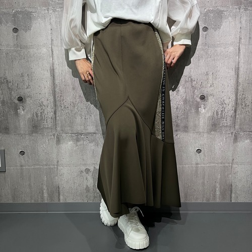 サイドライン ボンディングマーメイドスカート