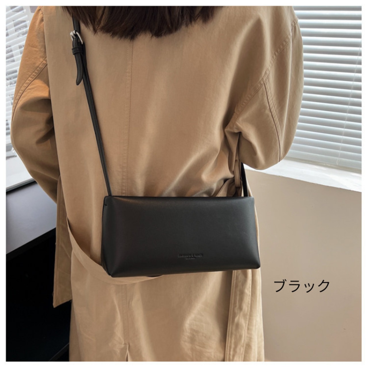 ソフトレザー 2way ミニスクエア ショルダーバッグ  4col  00057・画像2