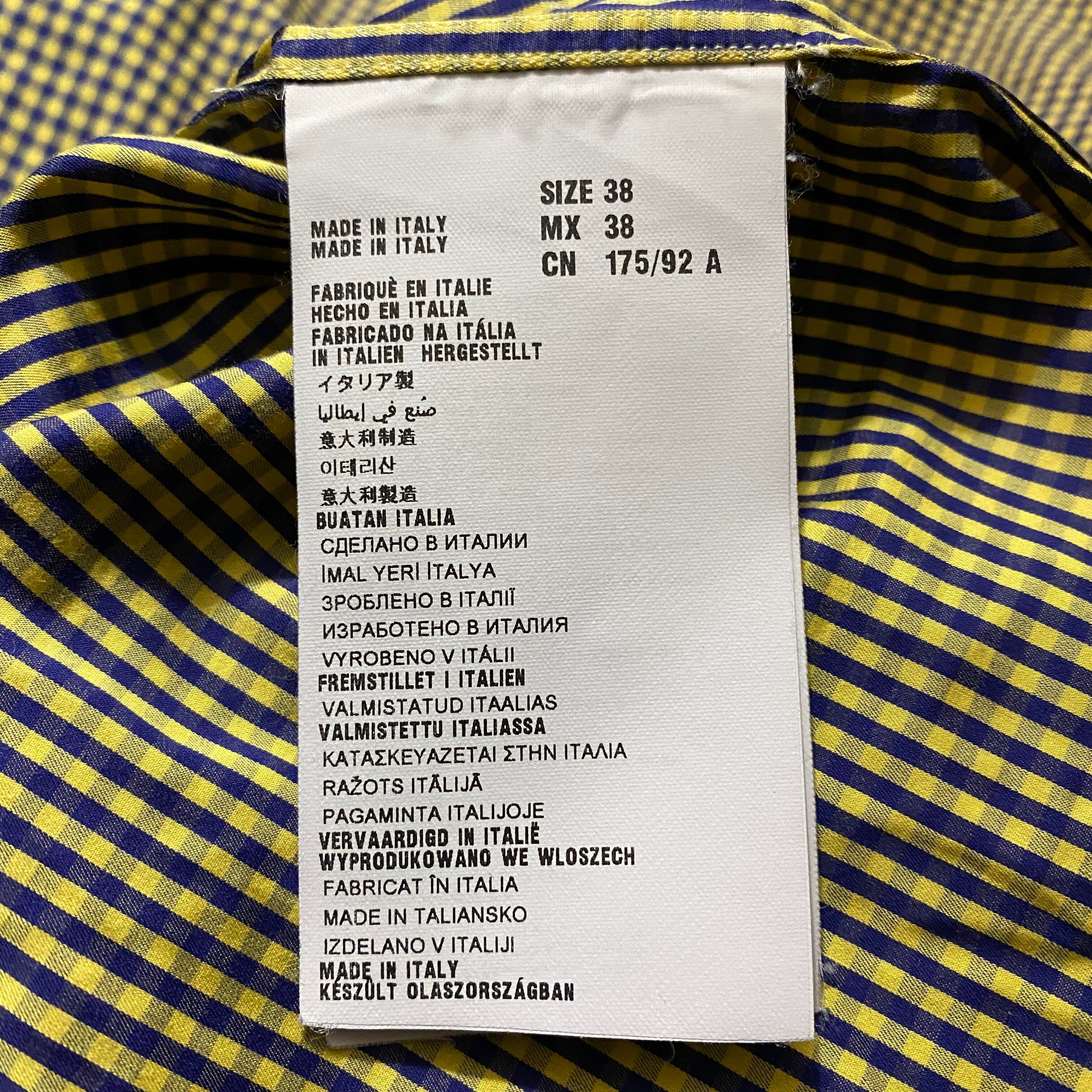 PRADA cotton check shirt | NOIR ONLINE
