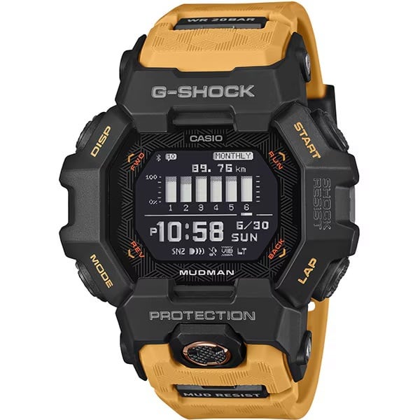 カシオ G-SHOCK GDG-B100-1A5JF MUSTER OF G MUDMAN イエロー デジタル
