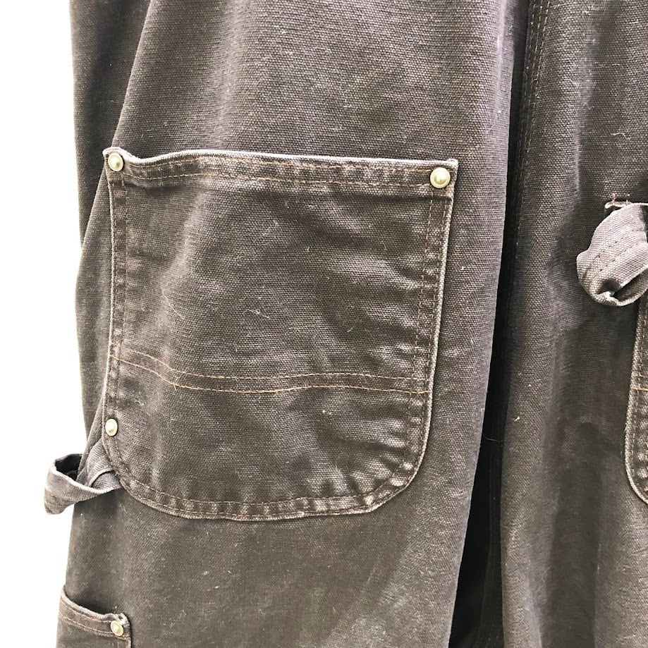90's carhartt カーハート ダックオーバーオール ダブルニー ダック地