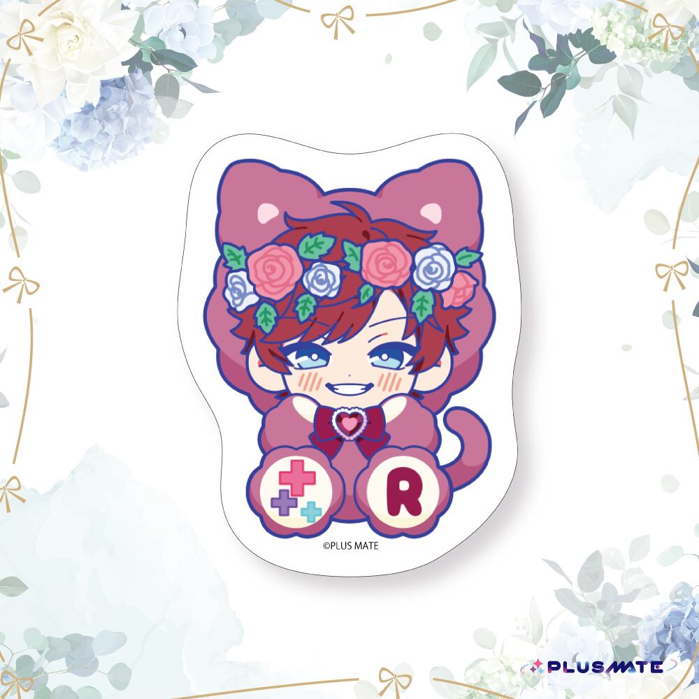 PLUSMATE かれぬい~June bride~ ステッカー【宇多河律玖】