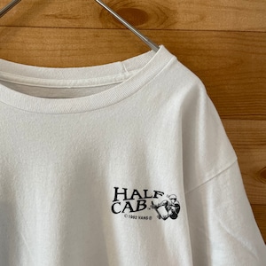 【VANS】HALF CAB Tシャツ スティーブ・キャバレロ バックプリント フォトプリント 半袖 US古着