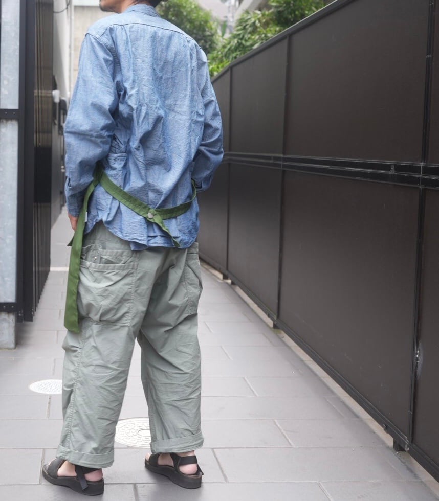 SASSAFRAS(ササフラス) / Landscaper Apron-Olive- (SF-242132) | Signs