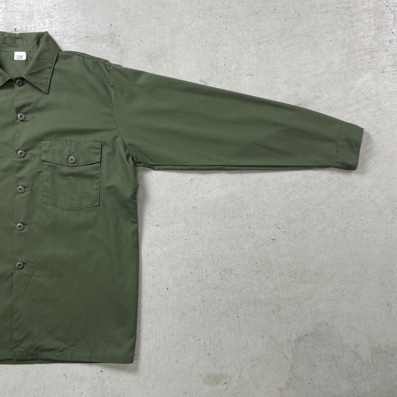 90年納品 90年代 米軍実品 ユーティリティシャツ メンズXL相当 古着