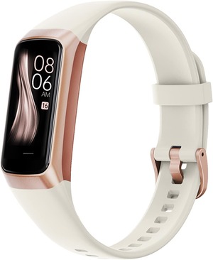 【在庫処分】LAMA スマートウォッチ C60 レディース iPhone対応 smart watch 歩数計 ストップウォッチ 運動記録 着信通知 座り過ぎ通知 アンドロイド対応 ホワイト