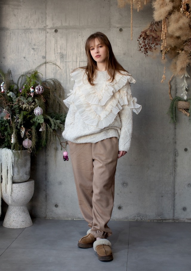 （select）裏起毛パンツ