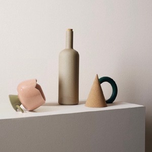 tulip shape cup 2colors / チューリップ コップ グラス お皿 ボウル 韓国 雑貨