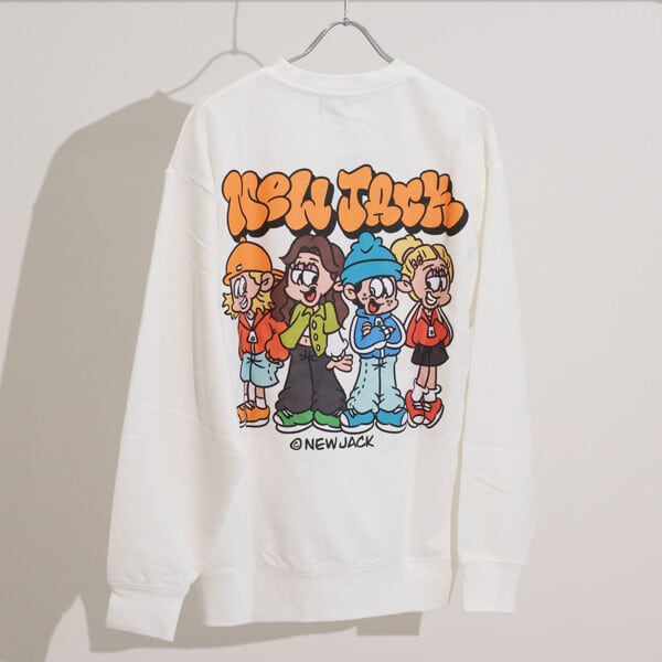 NEW JACK 4人組トレーナー | fast