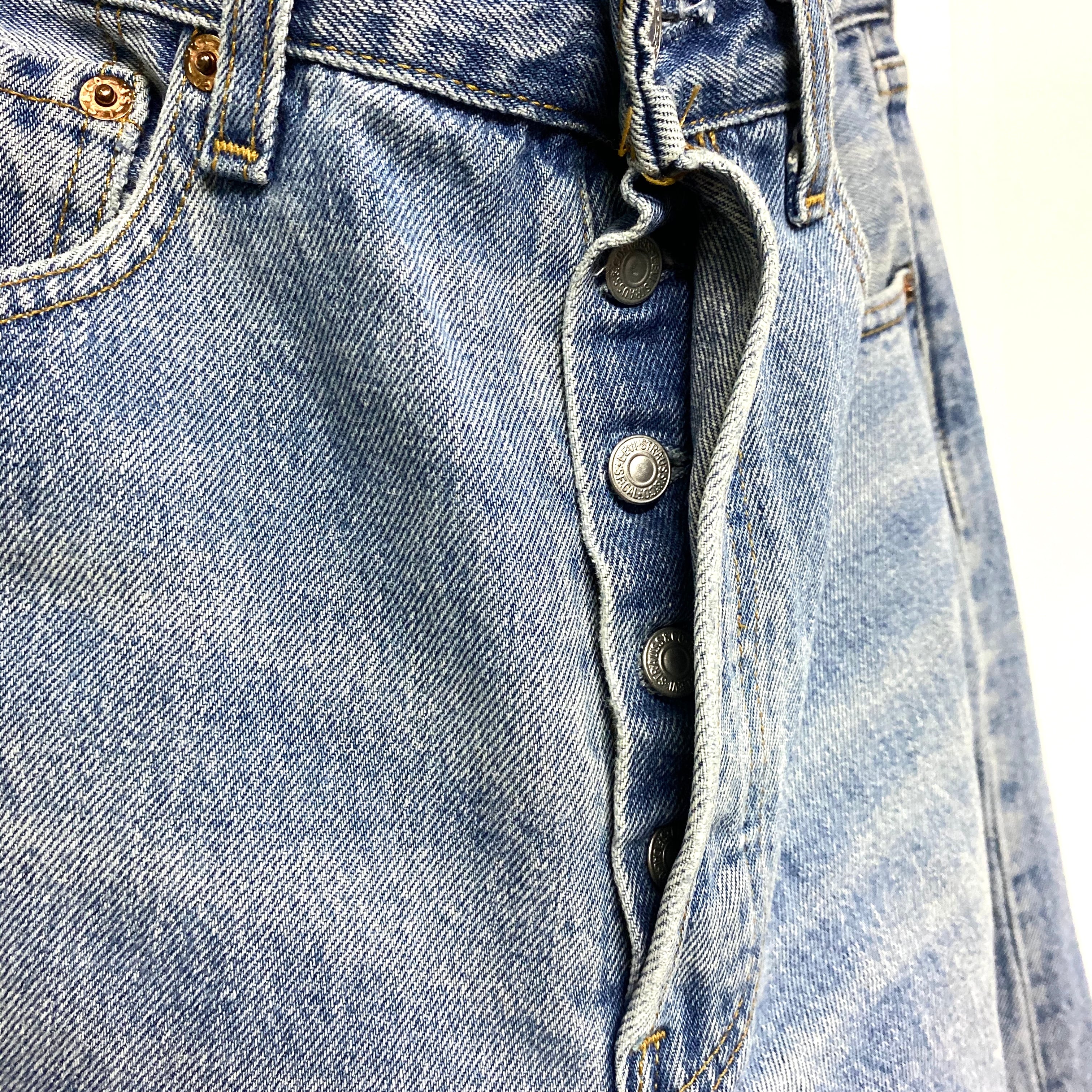 Levi's リーバイス 501 ストレートデニムパンツ USA製 メンズW32 古着