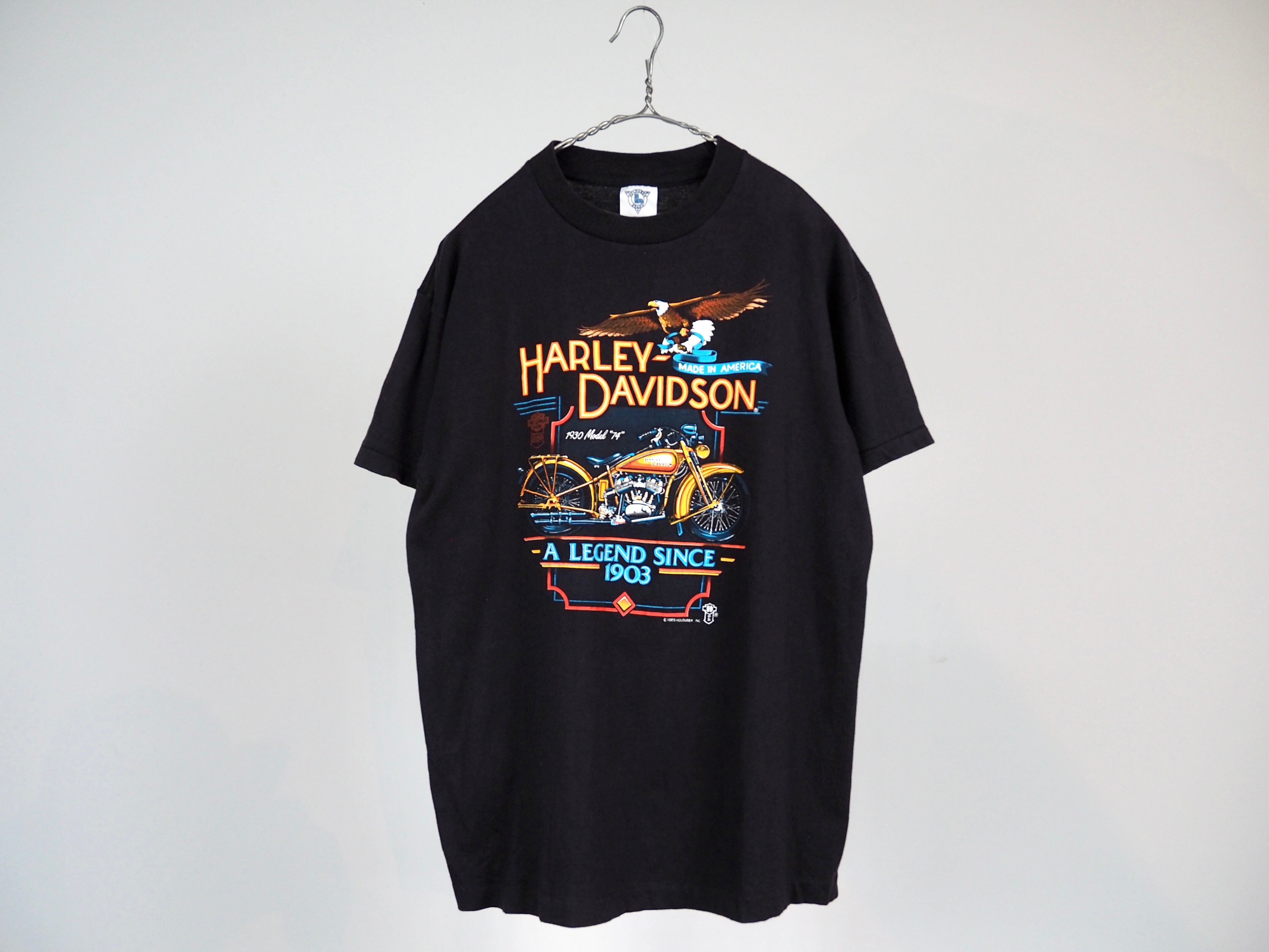 80's HARLEY DAVIDSON T-shirt M /made in USA