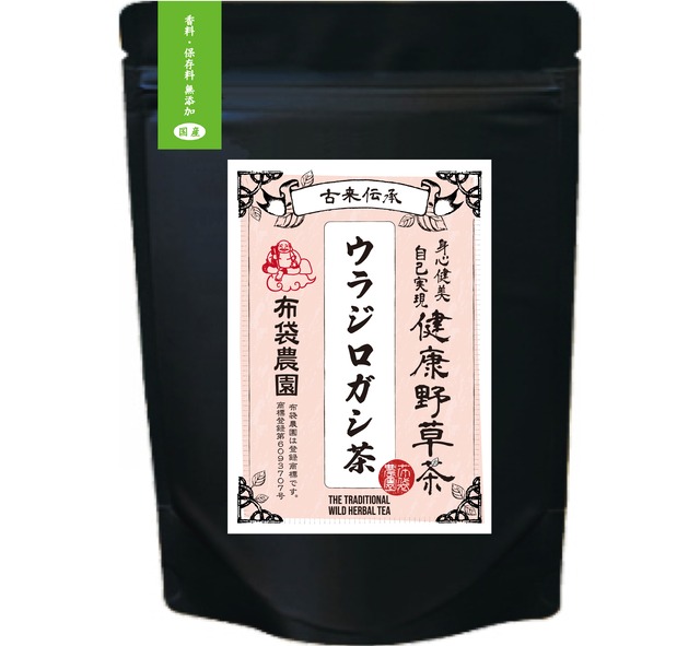 ウラジロガシ茶 30包　本場徳島産 野生種 国産 農薬不使用 無添加 ノンカフェイン