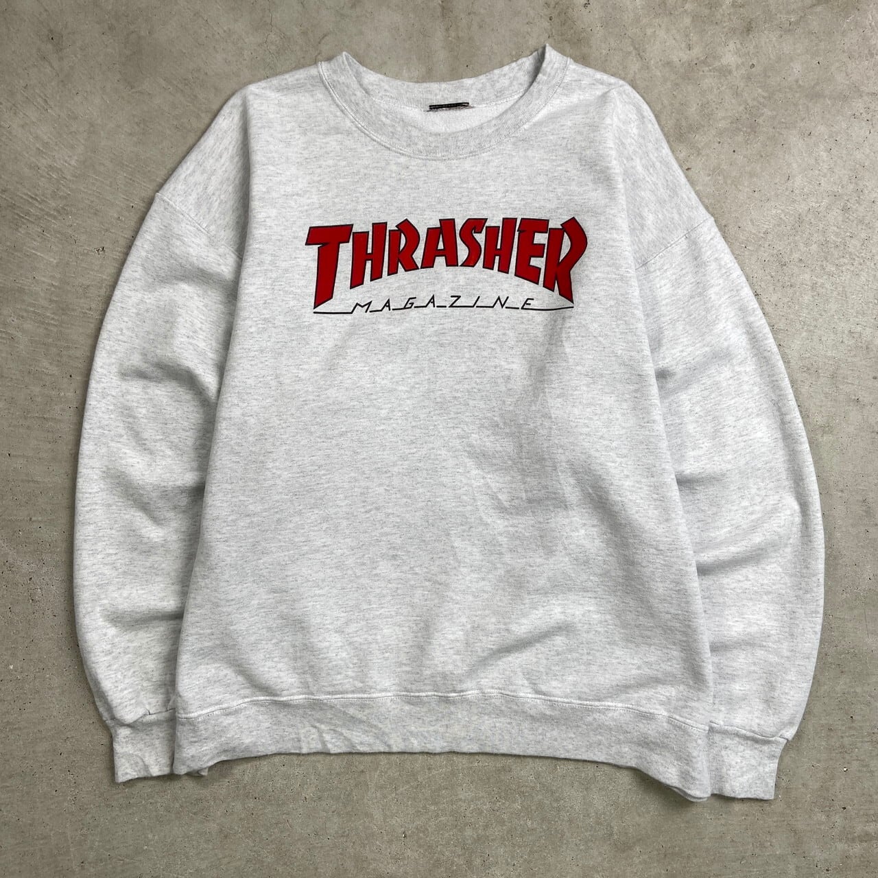 00年代 THRASHER スラッシャー スウェットシャツ メンズL相当 古着 