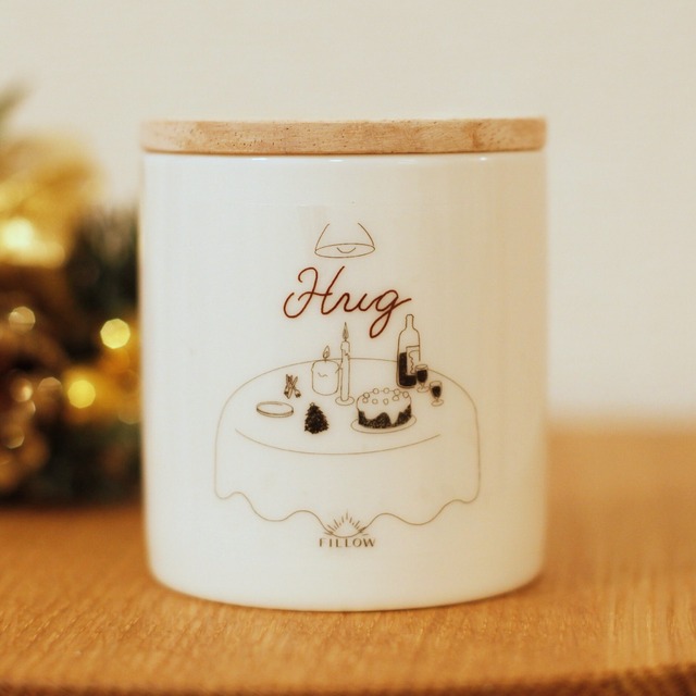 HUG（バニラ・スパイス系アロマキャンドル）