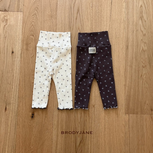 【取寄】brodyjane|rib ribbon high waist|リブリボンハイウェスト|one size|baby|26 autumn
