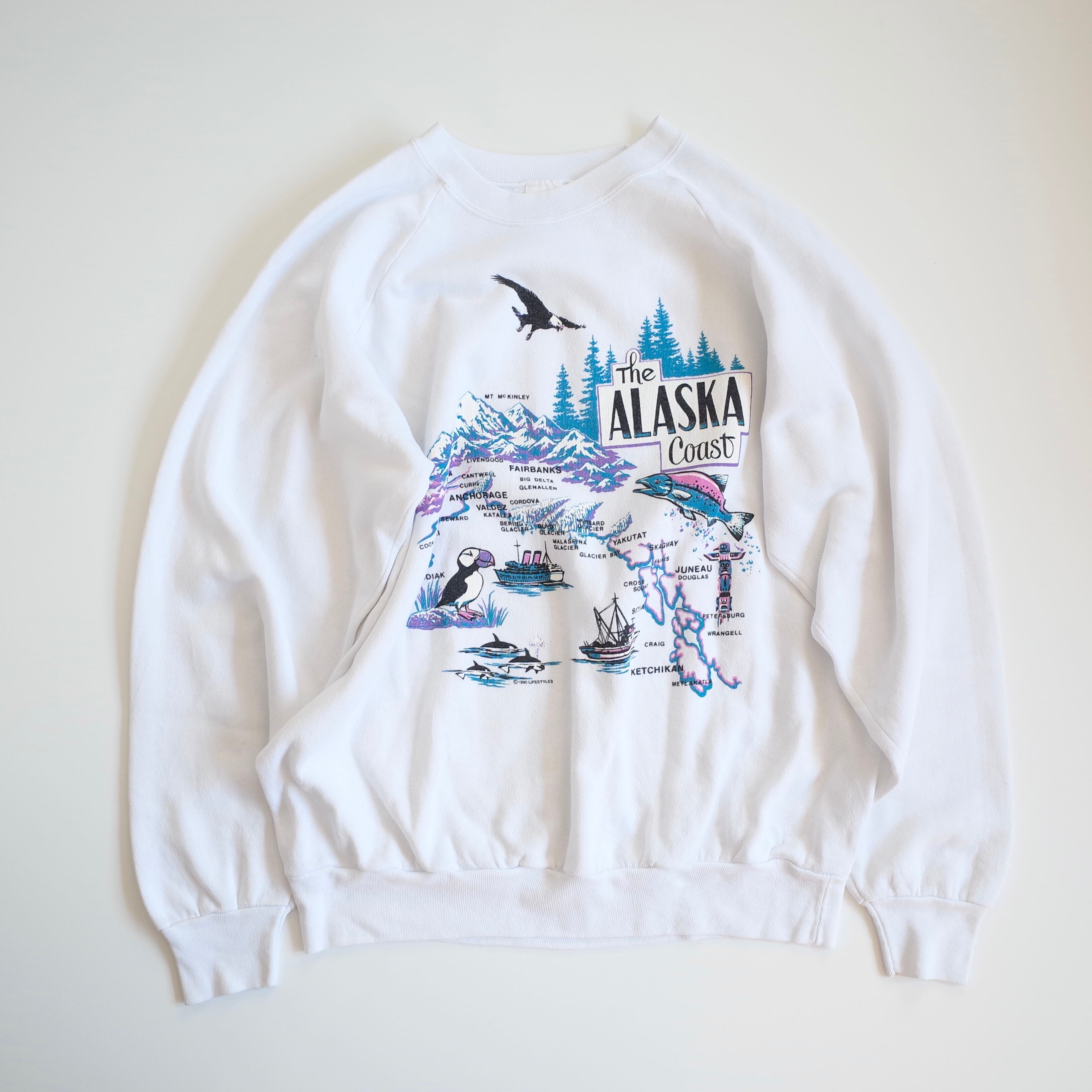 90s The ALASKA Coast sweat