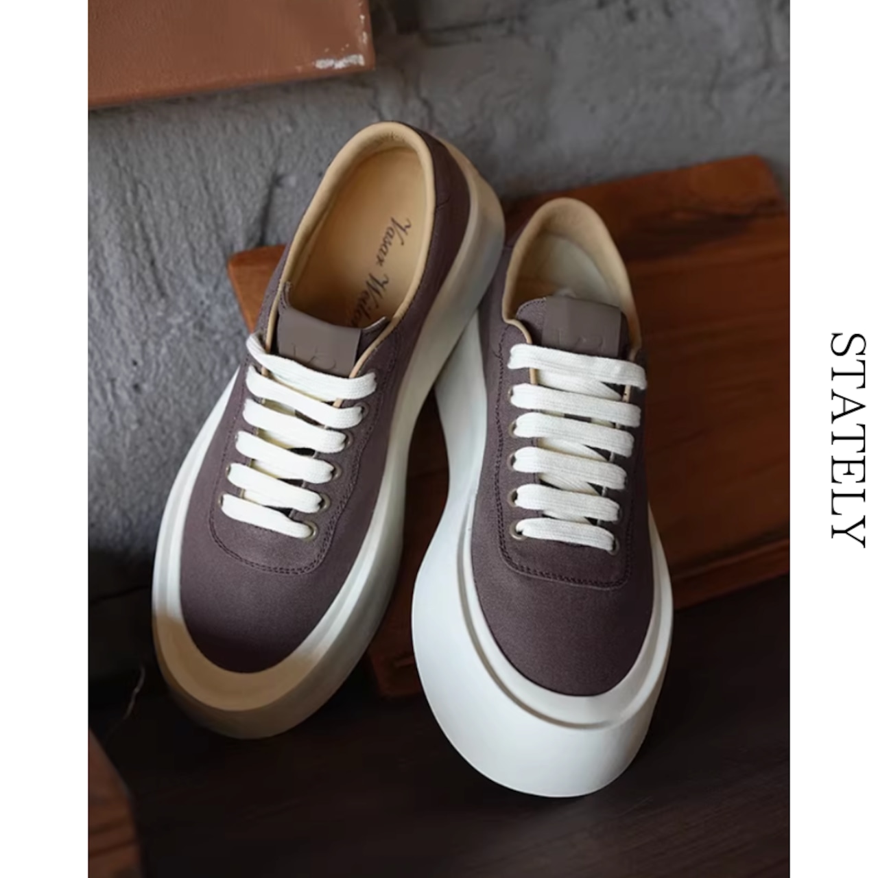 Minimal Sole スムースキャンバスSneaker/2color_S29・画像5