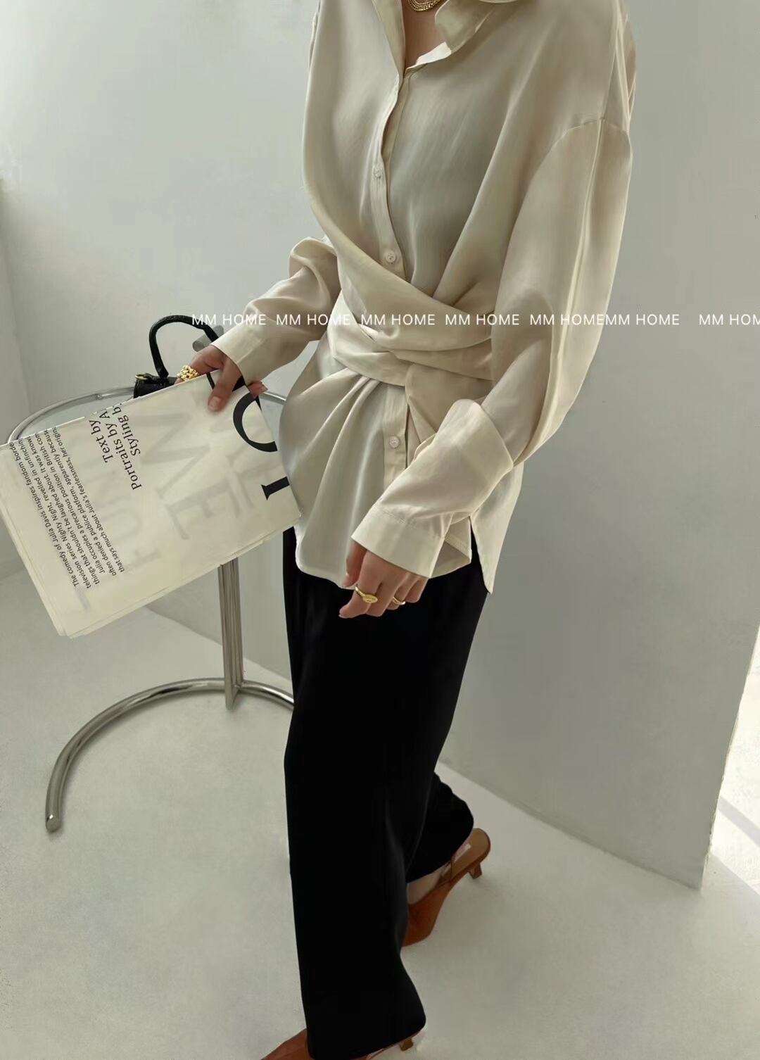 2wayブラウス　AJ42441-821