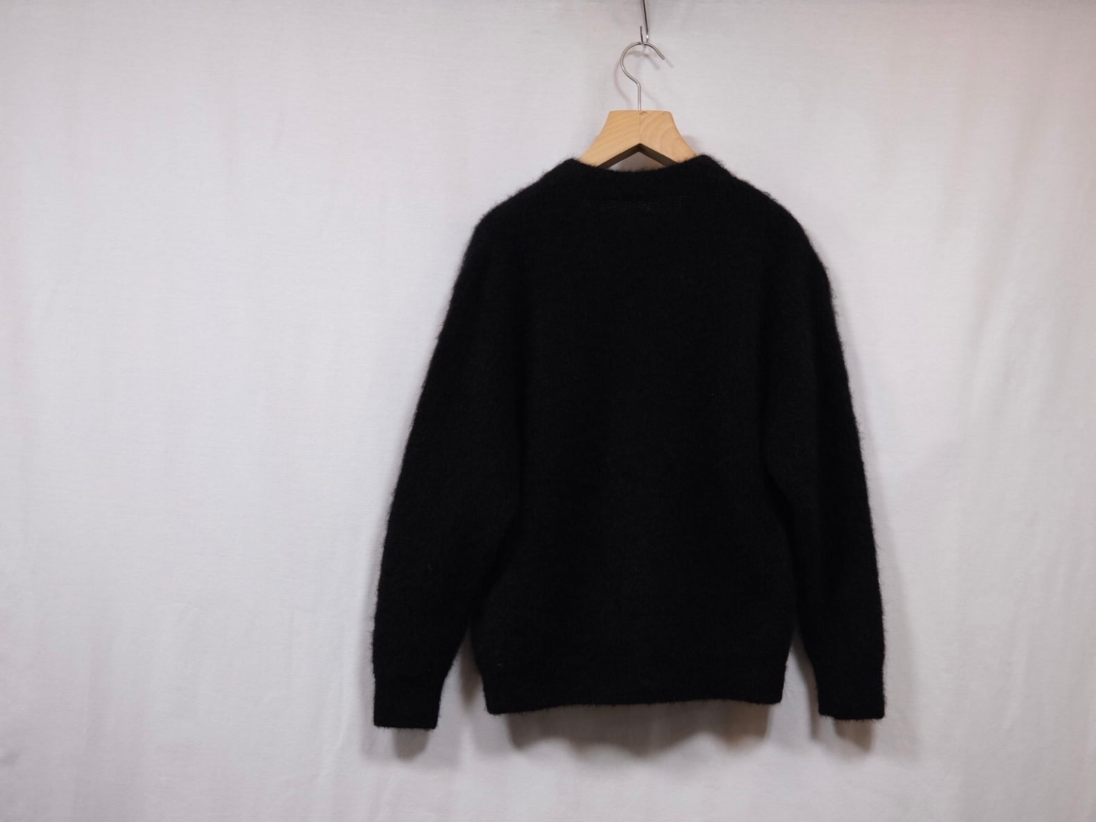 crepuscule “women's Mohair V/N Cardigan Black” | Lapel crepuscule “women's Mohair V/N Cardigan Black” | Lapel