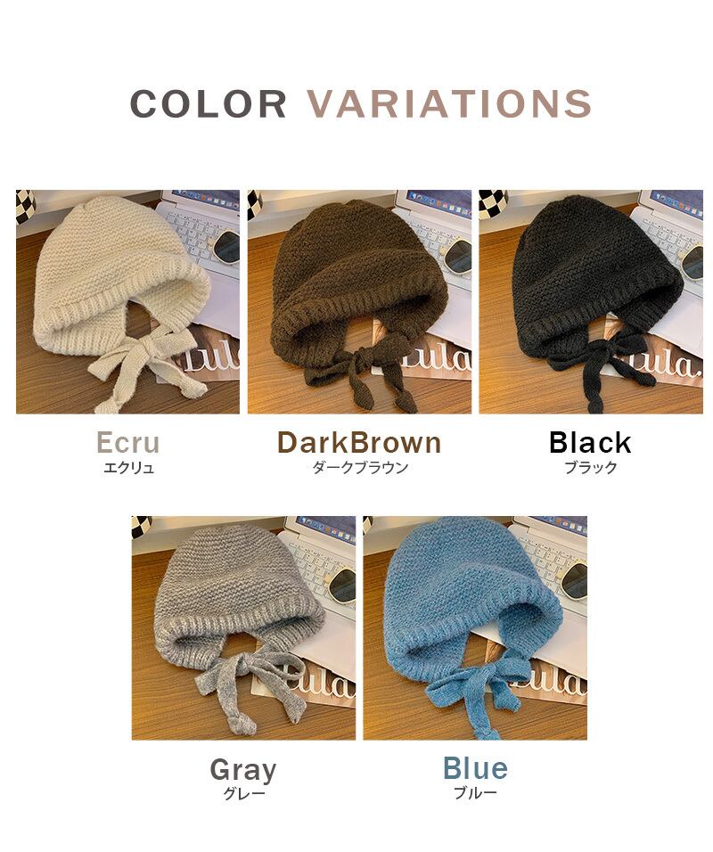 メール便】リボンバラクラバ／hat290 | DAY CLOSET｜ レディースウェア