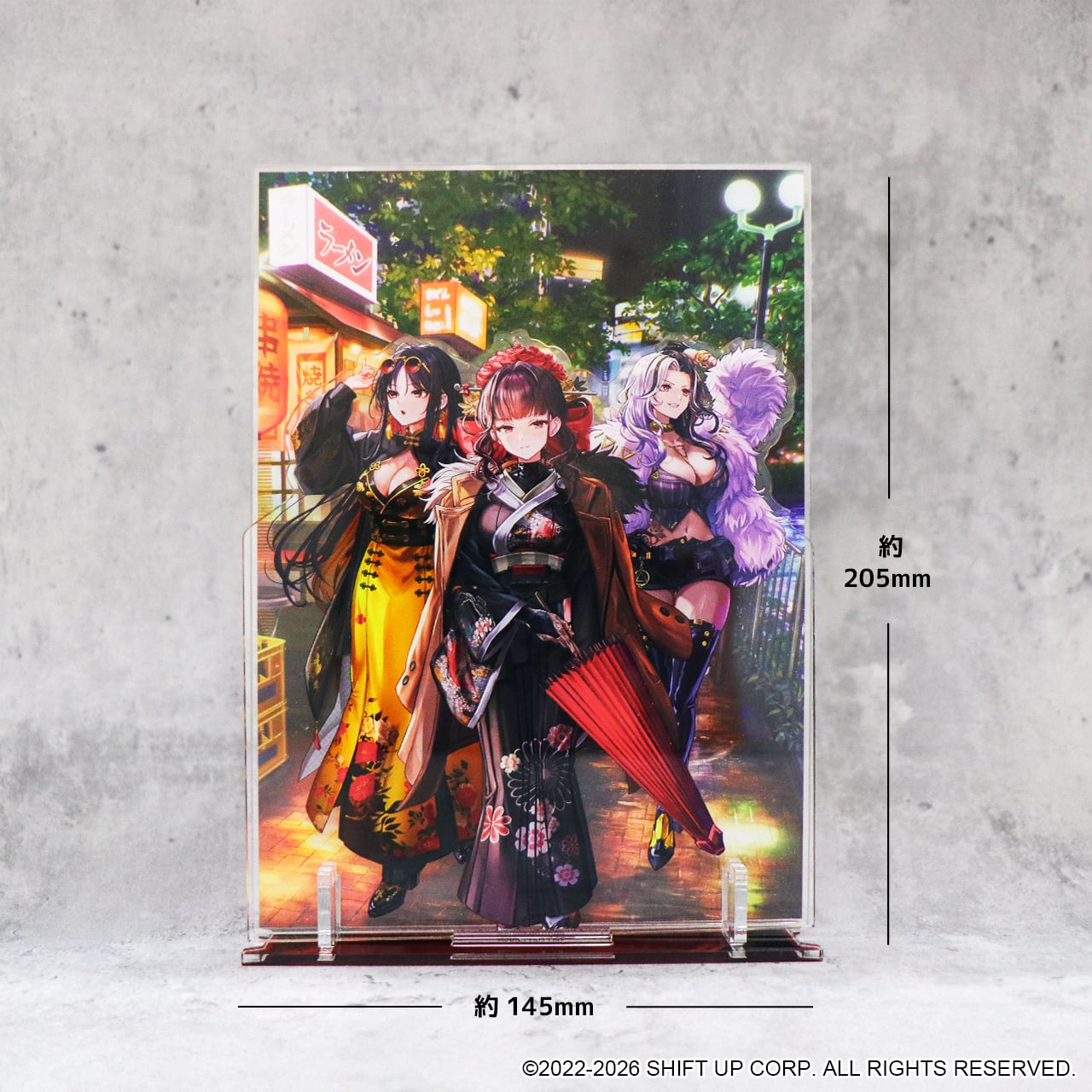 NIKKE アリス B2タペストリー 、ジオラマアクリルArea 福岡 NIKKE アリス B2タペストリー 、ジオラマアクリルArea 福岡 NIKKE